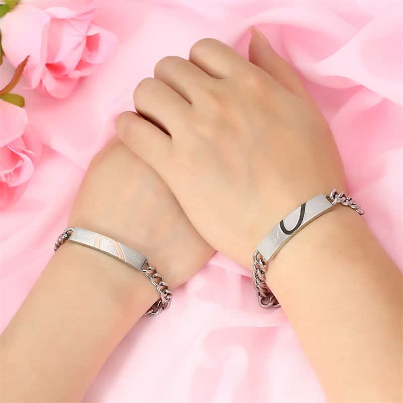 Couples Bracelets Matching Bracelets for Couples Boyfriend Girlfriend Best  Frien | eBay